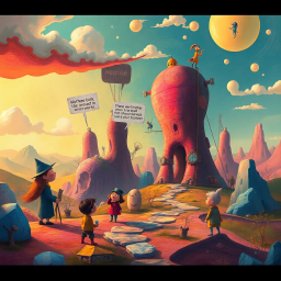 MetaQuest: Whose Adventure is it, Anyway? - Text-based game