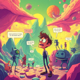 MetaQuest: Whose Adventure is it Anyway? - Text-based game