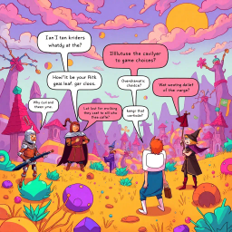 MetaQuest: Whose Adventure is it Anyway? - Text-based game