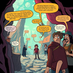 MetaQuest: Whose Adventure is it Anyway? - Text-based game