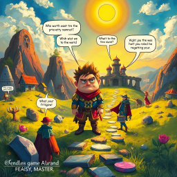 MetaQuest: Whose Adventure is it Anyway? - Text-based game