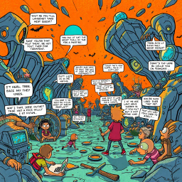 MetaQuest: Whose Adventure is it Anyway? - Text-based game