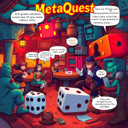 MetaQuest: Whose Adventure Is It Anyway? - Text-based game