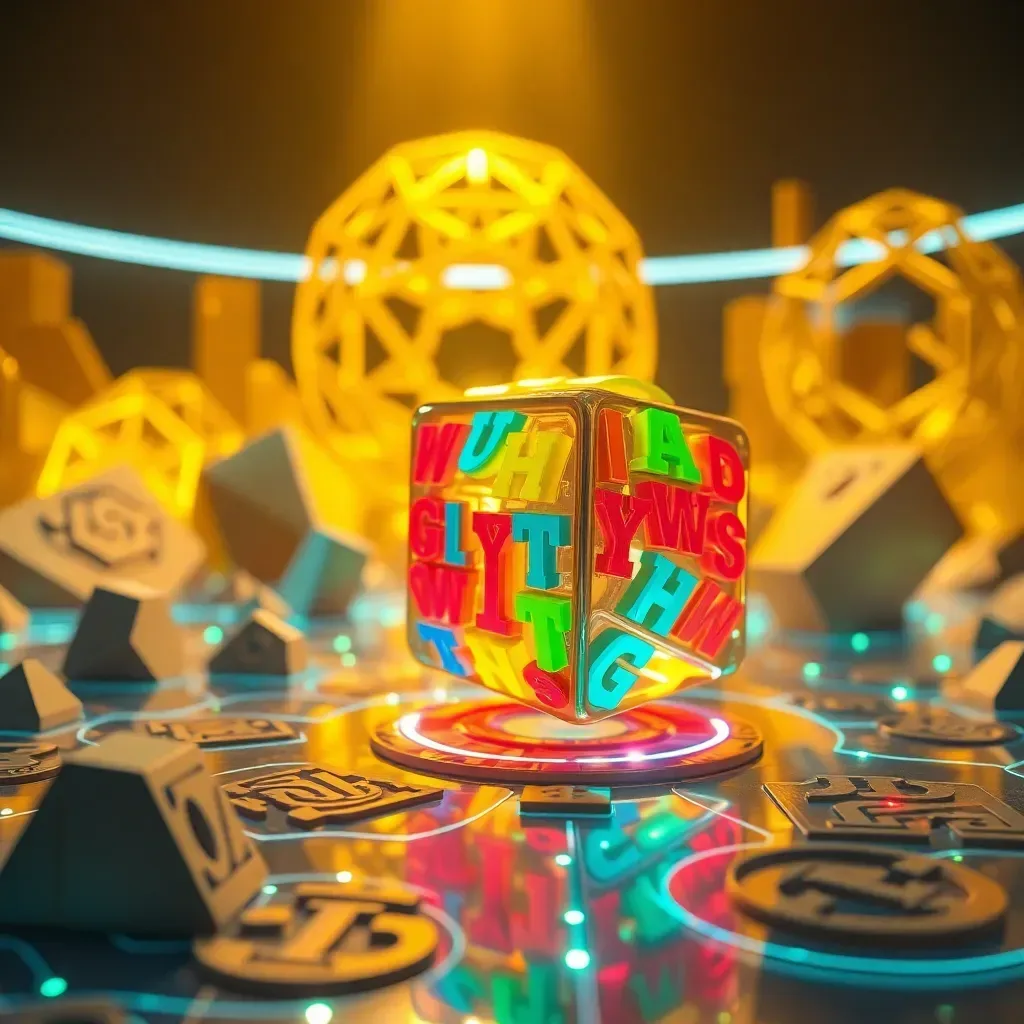 Spinning Glyphs