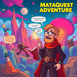 MetaQuest: Whose Adventure is it Anyway? - Text-based game