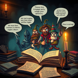 MetaQuest: Whose Adventure is it Anyway? - Text-based game