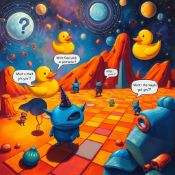 The Paradoxical Chronicles: Whose Quest Is It Anyway? - Text-based game