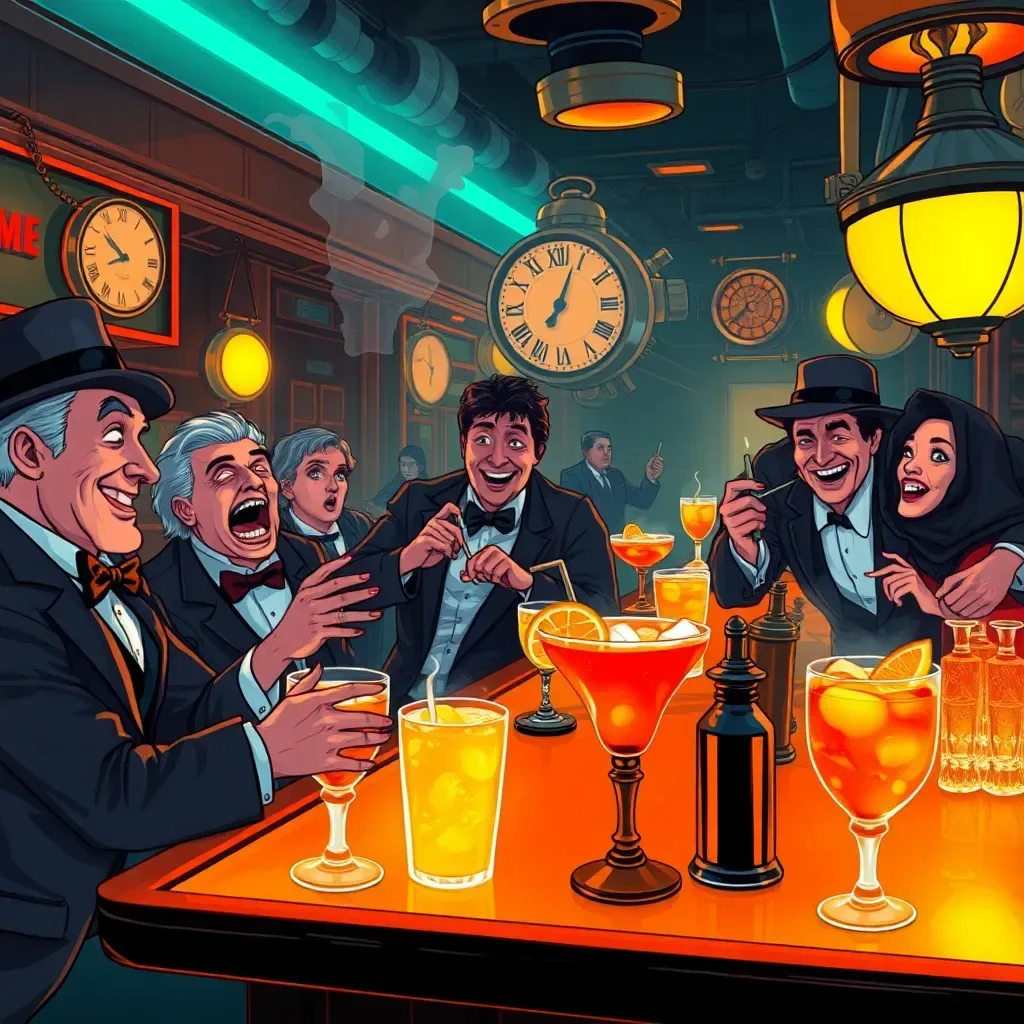 ChronoCocktail: Whose Time is it Anyway?
