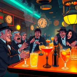 ChronoCocktail: Whose Time is it Anyway? - Text-based game