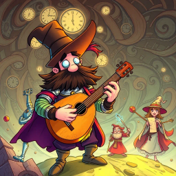 The Paradoxical Chronicles: Whose Quest Is It, Anyway? - Text-based game