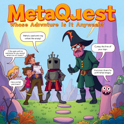 MetaQuest: Whose Adventure Is It Anyway? - Text-based game