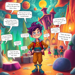 MetaQuest: Whose Adventure is it, Anyway? - Text-based game