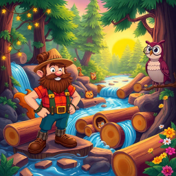 Log Jammin': Whose Logs Are These, Anyway? - Text-based game