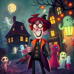 Hello, Whose Ghost Is It Anyway? - Text-based game