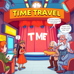 Chronochums: Whose Hello is it Anyway? - Text-based game