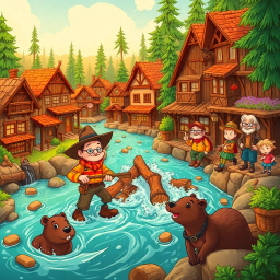 Log Jammin': Whose Logs Are These, Anyway? - Text-based game