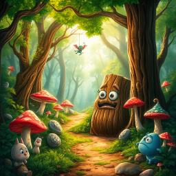 Log Jam: Wood You Believe It? - Text-based game