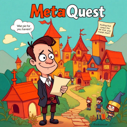 MetaQuest: Whose Adventure Is It, Anyway? - Text-based game