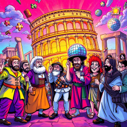 ChronoChums: Who's Hello Is It Anyway? - Text-based game