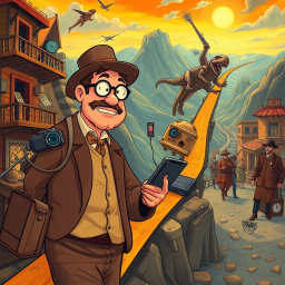 The Paradoxical Chronicles: Whose Quest Is It, Anyway? - Text-based game