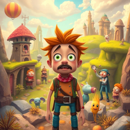 MetaQuest: Whose Adventure Is It Anyway? - Text-based game