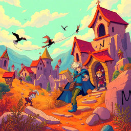MetaQuest: Whose Adventure Is It Anyway? - Text-based game