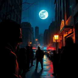 Moonlit Heist - Text-based game