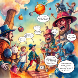 Chronoconfusion: Whose Time Is It Anyway? - Text-based game