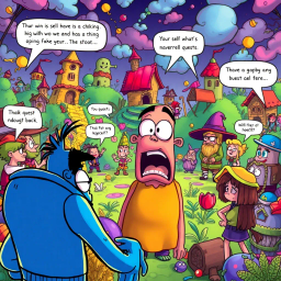 MetaQuest: Whose Adventure Is It Anyway? - Text-based game