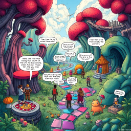 MetaQuest: Whose Adventure Is It Anyway? - Text-based game