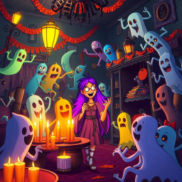 Whose Ghost Is It Anyway? - Text-based game