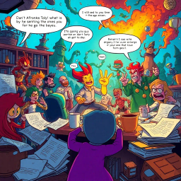 Whose Story Is It Anyway? - Text-based game