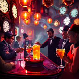 ChronoCocktail: Whose Time Is It Anyway? - Text-based game