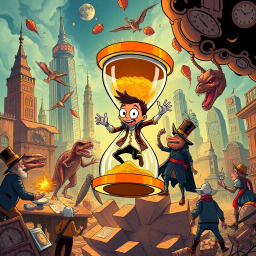 Chronochaos: Whose Time Is It Anyway? - Text-based game