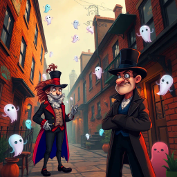 Whose Ghost Is It Anyway? - Text-based game