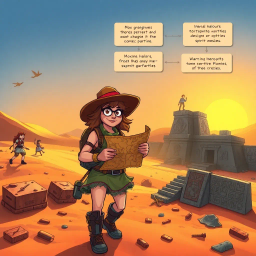 Relic Rumble: Whose Is It Anyway? - Text-based game