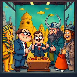 Relic Rumble: Whose Is It Anyway? - Text-based game