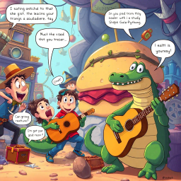 MetaQuest: Whose Adventure Is It Anyway? - Text-based game