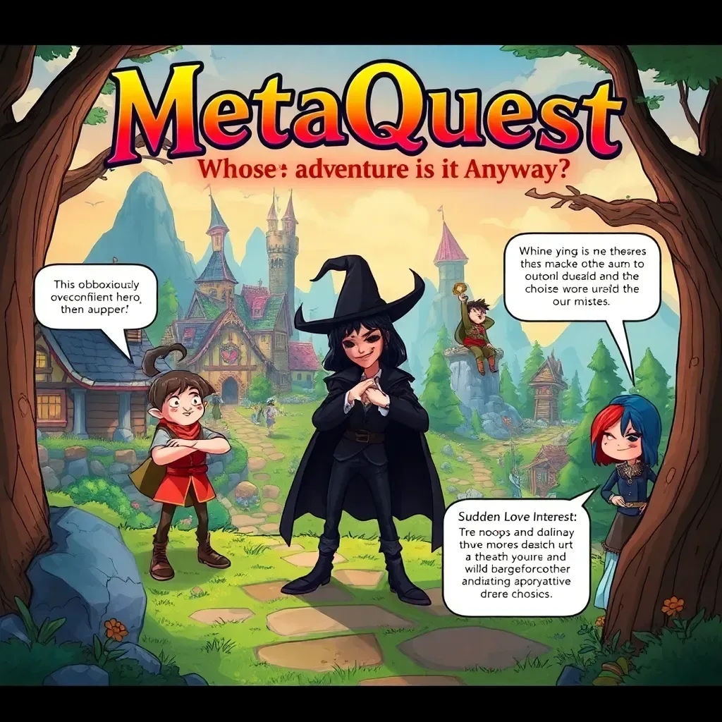 MetaQuest: Whose Adventure is it Anyway?