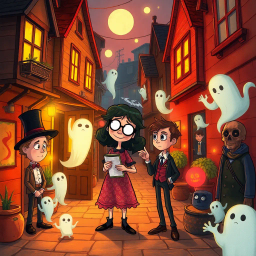 Whose Ghost Is It Anyway? - Text-based game