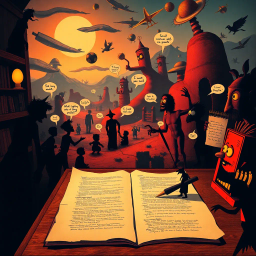 Whose Nonsense Is It Anyway? - Text-based game