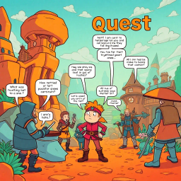 MetaQuest: Whose Adventure Is It Anyway? - Text-based game