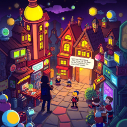 Greetings, Who Dis? - Text-based game