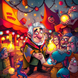 Whose Prophecy Is It Anyway? - Text-based game