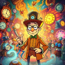 Chronoconfusion: Whose Time Is It Anyway? - Text-based game