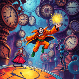 Chronocrack: Whose Time Is It Anyway? - Text-based game