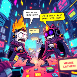 Memeception: Whose Hello is it Anyway? - Text-based game