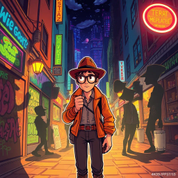 Whose Shadow Is It Anyway? - Text-based game