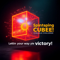 Spinning Cube Challenge - Text-based game