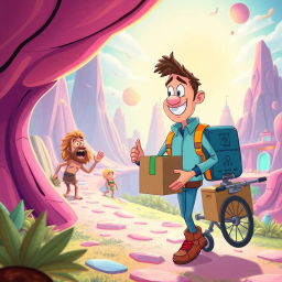 ChronoChums: Who's Hello is it Anyway? - Text-based game